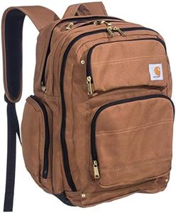 Carhartt Legacy Deluxe Work Backpack with 17-Inch Laptop Compartment, Carhartt Brown