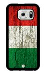 iZERCASE Samsung Galaxy S6 Case Italian Flag Italy Rubber - Fits Samsung Galaxy S6 T-Mobile, AT&T, Sprint, Verizon and International