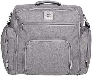Mee Mee Durable Nursing Maternity Diaper Backpack Multifunctional Adjustable Spacious Shoulder Strap Stylish Baby Travel Bag/Mamas Bags/Diapers Bags for Kids/Baby/Toddlers Backpack (Grey)