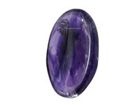 Crystal Heaven Amethyst Crystal Thumb Worry Pebbles Stones For Anxiety Stress Relief Massage - Aaa Grade Original Healing Gemstone Agate Rubbing Stone For Yoga Meditation Spiritual Reiki Feng Shui