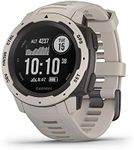 Garmin 010-02064-01 Instinct, Rugged Outdoor Watch with GPS, Features Glonass and Galileo, Heart Rate Monitoring and 3-Axis Compass, Tundra