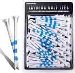 CHAMPKEY Premium 3 Prongs Golf Tees