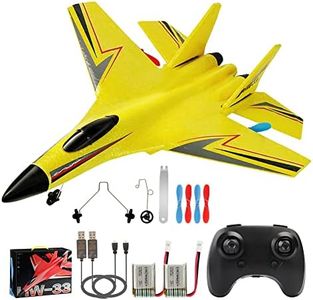 SU-27 RC Airplane,2.4GHz 2 Channel Remote Control Plane with Gyro Night Lights and 2 Batteries, Easy to Fly for Adults, Beginners and Kids