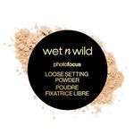 Wet n Wild Photo Focus Loose Setting Powder, Silky Weightless Setting Powder to Set, Mattify, Absorb Oil and Bake, Soft-Focus Effect, Banana Shade, 20g