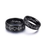 Love Wedding Ring Sets