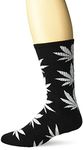 HUF Men's Plantlife Socks, black O/S