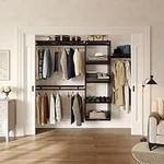 Wood Closet Organizer System with S