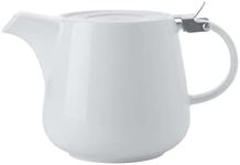 Maxwell & Williams White Basics Teapot With Infuser 1.2L White Gift Boxed