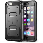 i-Blason Armorbox Heavy Duty Shock Reduction Protector Bumper Case for 5.5-Inch Apple iPhone 6 Plus, Black