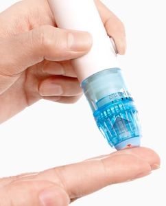 Painless Vacuum Lancing Device, FSA/HSA Eligible, Lancets Device for Blood Sugar, Glucose Test