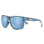 Suncloud Rambler Sunglasses, Matte Crystal/Polarized Blue Mirror, One Size