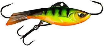 Acme Tackle Company Hyper-Rattle Jigging Lure, Fire Tiger, 2"