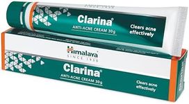 HIMALAYA HERBALS Clarina Anti-Acne Cream 30gm | Natural Herbal Treatment Gel for Facial Acne | Removes Spots for Clear Mosturised Skin | Best for Teenagers and Adults