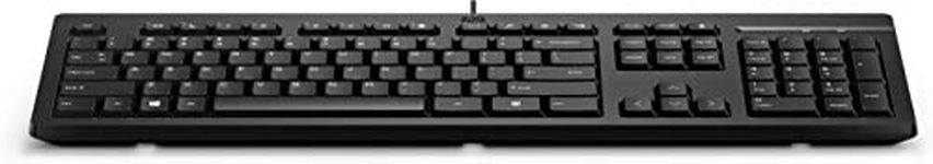 HP Keyboard 125 Wired (QWERTY) English, Black