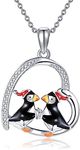 Puffin Necklace Sterling Silver Puf