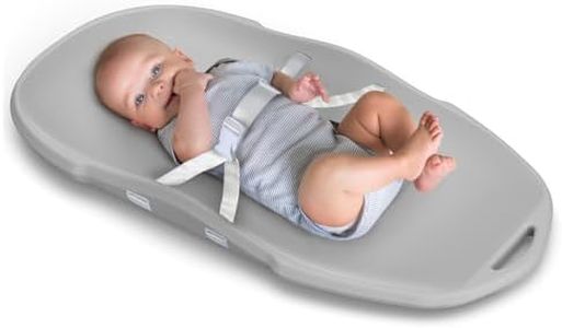 Widitn Baby Changing Pad, Soft & Wipe-Clean Changing Pad with Strap, EVA Waterproof Changing Table Pads for Dresser Top, Non-Slip Bottom, Lightweight, 30”×16”