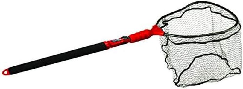 Ego S2 Slider Fishing Net, Ultimate Fishermen’s Tool Telescoping Handle, Replaceable Head, Salt & Freshwater, 2 Year Warranty, 29-60" Handle, 17x21 Inch Hoop