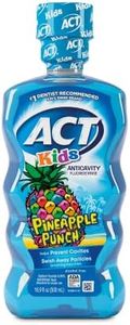 ACT Kids Anticavity Fluoride Rinse, Pineapple Punch Children's Mouthwash, 16.9 oz