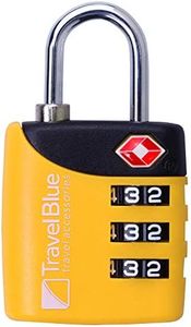 Travel Blue TSA 3 Dial Combination Lock (Yellow)