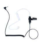 Keyblu Surveillance Kit Acoustic Tube Listen-only Earpiece for 2 way radio