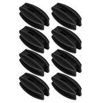 Corner Post Fence Insulator, Electric Fence Insulator 100PCS UV Protection for Garden Black