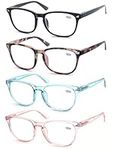 HAPJOYS Women's Reading Glasses Blu