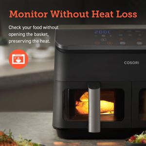 COSORI Dual Air Fryer 8.5L – Large Capacity Oil-Free Cooker