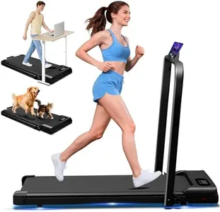 NXSCI Walking Pad with Handle Bar, 2.5HP Walking Pad Treadmill, 3 in 1 Portable Under Desk Treadmills for Home Small Space, Foldable Folding Home Treadmill with Remote Control, 320LBS Capacity