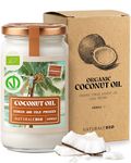 NaturaleBio Organic Premium Coconut Oil 1 Litre. Raw Cold Pressed. Virgin Bio and Natural. Native Unrefined Pure (1000ml). Country of Origin Sri Lanka.