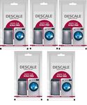 Descale Compatiable For LG, ifb, samsung, bosch Washing Machine Front Load and Top Load, Cleaning Powder, Descaling Powder, Drum Cleaner 100 g (Pack Of 5)