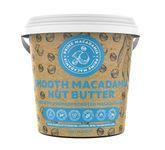 Prime Earth - Smooth Macadamia Nut Butter - 1kg Tub - Made with Macadamia Nuts - No Added Oils, Salts & Sugars - Coeliac, Keto, Paleo & Vegan Friendly - Produced in Small Batches - Made in the UK