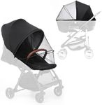 DUOMI 2-in-1 Stroller Sun Shade and Mosquito Net Cover - Universal Breathable Baby Cover With Two-Way Zipper for Extender