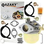 QAZAKY Carburetor Compatible with Club Car DS Golf Cart Kawasaki 341cc Gas Side Valve Engine 1012508 1014541 520-182 SO6103010 17551 Carb 1984-1991