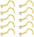 Briana Williams Nose Rings 10Pcs 20