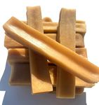 Himalayan Yak Cheese Dog Chew - Himalayan Dog Chew - *(MEDIUM 6 COUNT)* - (SMALL-MEDIUM-LARGE-XL-JUMBO) - Cheese Bones For Dogs - Natural - Long Lasting Dog Treats for Aggressive Chewers - Sherpa Chew