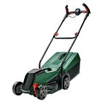 Bosch Cordless Lawnmower CityMower 18V-32 (18 Volt, 1x Battery 4 Ah, Brushless Motor, Cutting Width: 32 cm, Lawns up to 300 m², in Carton Packaging)