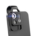 200X Phone Mini Pocket Microscope w