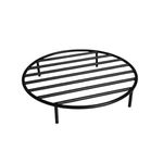 onlyfire Round Fire Pit Grate with 4 Legs for Outdoor Campfire Grill Cooking, 19 Inch