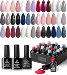 Beetles 20 Pcs Gel Nail Polish Kit,