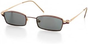 Hit Notion Magnetic Clip-On Polarized Sunglasses Lenses for Rectangle Frame Glasses - Clip Only-Red Lust - Fits 46-19-140