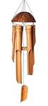 Bamboo Wind Chimes, Ethical, Wind Chimes for Garden, Fair Trade, Windchimes For Outdoor, Wooden Wind Chimes, 30cm