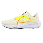 Nike Womens Air Zoom Pegasus 40-White/Multi-Color-Coconut Milk-Volt-Dv3853-101-9Uk Running Shoes