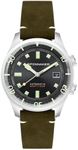 Spinnaker Bradner Men's Automatic 3 Hands Watch with Black Dial and Black Genuine Leather Strap - SP-5062-02