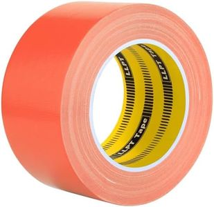 LLPT Duct Tape Premium Grade 2.36 Inches x 108 Feet x 11 Mil Easy Tear Residue Free Strong Adhesive Color Orange (DT250)