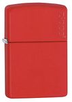 Zippo Classic Red Matte with Zippo Logo Pocket Lighter