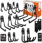 KOFANI Garage Hooks, 16 Pack Steel 