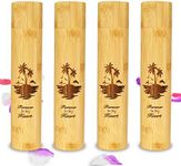 Set of 4 Small Bamboo Scattering Ur