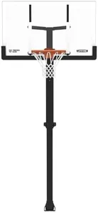 Lifetime 54" Mammoth Deluxe In-Ground Basketball Hoop, Mammoth Lift Adjustable Height, Tempered Glass Backboard Bolt Down System