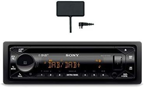 Sony MEX-N7300KIT - Car Radio CD, DAB/DAB+, DAB Antenna Included, External Microphone, Illumination Customizable 35000 Colors, Siri Eyes and Android Voice Control, NFC, Dual Bluetooth, USB