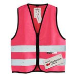 Salzmann 3M Children's High Visibility Safety Vest with Zipper | Made with 3M Reflective Material